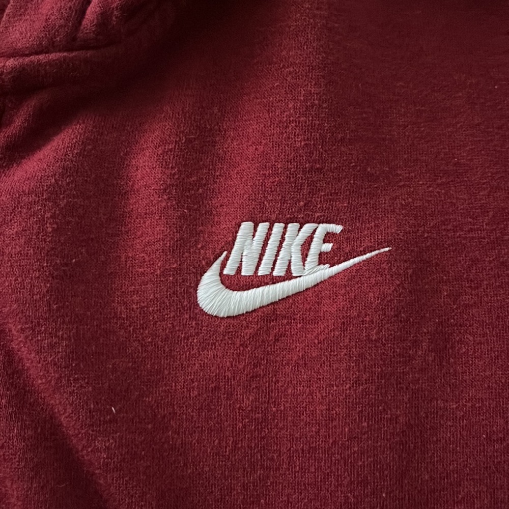 Maroon Zipped Hoodie